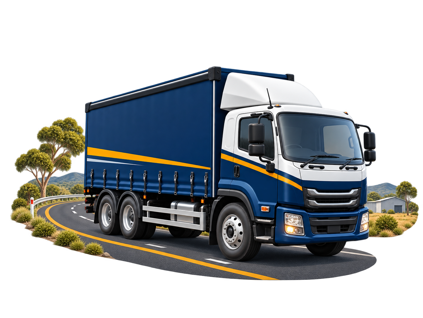 Regional freight delivery beyond the metro fringe